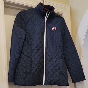 Tommy Hilfiger Navy Quilted Jacket
